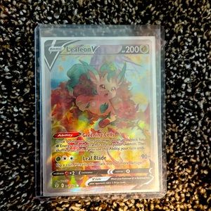 Pokémon Leafeon V Alt Art card Mint condition